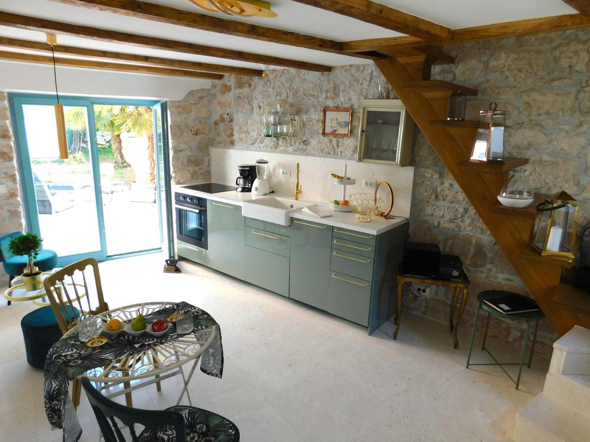 Bezauberndes Steinhaus Mit Garten In Der Altstadt Von Rovinj Eksteriør billede
